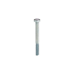 Cully™ 55020J Full Thread Machine Bolt, 1/4-20, Carbon Steel, Zinc Plated, 2 Grade