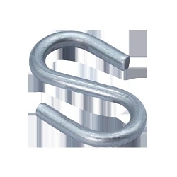 Cully™ 70016J S-Hook, 1 in L, Steel, Zinc Plated