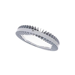Vigilant® HEULMC2ENNWNGN Medium Beam High Bay Fixture With Integrated Wiring Box, LED Lamp, 186 W Fixture, 100 to 277 VAC, 120 to 250 VDC, Gray Housing
