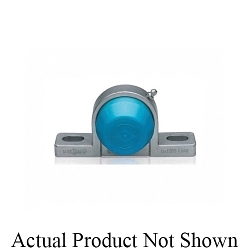 ECC-EZ-206 Dodge® 128962 Metal Detectable Snap On Closed End Cover, 2-1/2 in OD, 1-21/64 in W, High-Density Polyethylene (HDPE) Housing, Blue