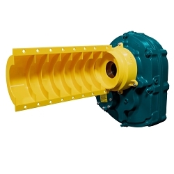 Dodge® E243526 2-Stage Reducer, Shaft Input, Screw Terminal Output, 25 Gear