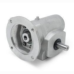 Dodge® Tigear-2® Ultra-Kleen® SS26Q30R14 Size 26 Right Angle Washdown Speed Reducer, Quill Input, Solid B Shaft Output, 2.79 hp, 30:1 Gear Ratio, 58 rpm Maximum Output, 1705 in-lb Torque Rating