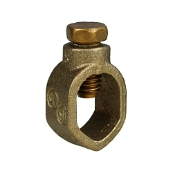Dottie® GR58 Ground Rod Clamp, 10 to 2 AWG Conductor, Bronze