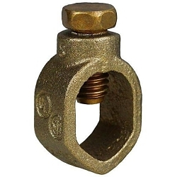 Dottie® GR58 Ground Rod Clamp, 10 to 2 AWG Conductor, Bronze