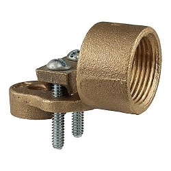 Dottie® HUB50L Mechanical Hub, 1/2 in Trade, 10 to 6 AWG Conductor, Bronze
