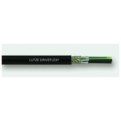 DRIVEFLEX® A1061404 Type XHHW-2 Shielded Flexible VFD Cable, 600/1000 V, (4) 14 AWG Stranded Tinned Copper Conductor