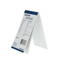 E-Z Code® WM-0-45 Pre-Printed Wire Marker Book, 5 in L x 3 in W, Black/White, Vinyl Cloth