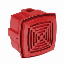 Edwards Signaling™ 886D-N5 Grille Vibrating Horn, 125 V AC, 0.13 A, 113/103 dB Sound, Surface Mount, UL Listed, FM Approved, Red