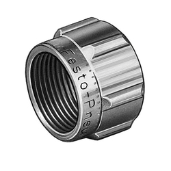 Festo 205254 MCK Quick Connect Union Nut, 3 mm, Tube, Aluminum