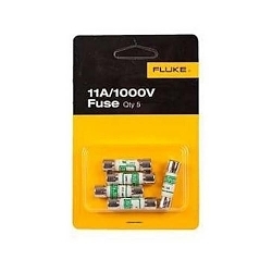 Fluke® FUSE-11A/1000V-B5 Time Delay Fast Acting Fuse, 11 A, 1 kV AC, Cartridge Body