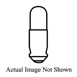 GE Lamps 388 Sub-Miniature Pin/Plug-In Automotive Lamp, 1 W, Midget Grooved Incandescent Lamp, T-1.75 Shape, 4 Lumens