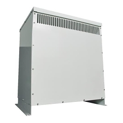 GE 9T10A1004G61 Type QL Dry Standard Vented Transformer, 480 VAC Primary, 208Y/120 VAC Secondary, 75 kVA Power Rating, 60 Hz, 3 Phase