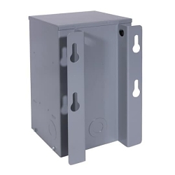 GE 9T21B1004G02 Type QMS Dry Encapsulated General Purpose Transformer, 240/480 V AC Primary, 120/240 VAC Secondary, 5 kVA Power Rating, 60 Hz, 1 Phase