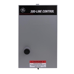 GE CR306B102 300 Line Full Voltage Non-Combination Non-Reversing NEMA Magnetic Starter, 115 to 120 VAC V Coil, 3 Poles, Open Enclosure