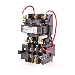 GE CR306C004 Full Voltage Non-Reversing Non-Combination NEMA Magnetic Starter, 440 VAC at 50 Hz, 460 to 480 VAC at 60 Hz V Coil, 3 Poles, Open Enclosure