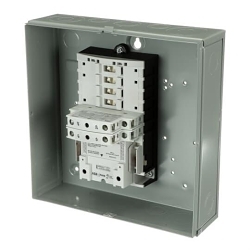 GE CR463L30AJA10A0 Electrically/Mechanically Held Lighting Contactor, 110/120 VAC V Coil, 30 A, 3NO Contact, 3 Poles