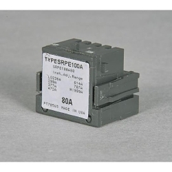 GE Power Break® II Spectra RMS® SRPE100A100 Rating Plug, 100 A, 100 A Plug Current, SE150 Frame