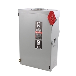 GE Spec-Setter™ THN3361R Heavy Duty Non-Fusible Safety Switch, 600 V AC, 30 A, 30 hp, 3 Poles