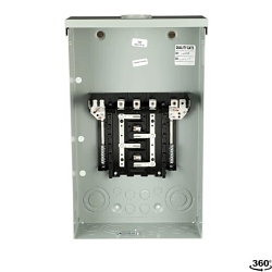 GE PowerMark Plus™ Industrial Solutions TL12412R 3-Phase Standard Main Lug Loadcenter, 208Y/120 V AC, 125 A, 22 kA Interrupt