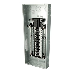 GE PowerMark Gold™ Industrial Solutions TM3220CCU 1-Phase Standard Main Circuit Breaker Loadcenter, 120/240 V AC, 200 A, 1 Pole, 22 kA Interrupt