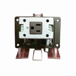 GracePorts® P-R2-K2RF3 Bulkhead Computer Port Connector Interface, Plastic Housing