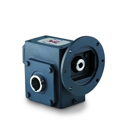 Grove Gear® IRONMAN® GRG8210543.18 Right Angle Single Reduction Worm Gear Reducer, C-Face Quill Input, Hollow Bore Output, 1.129 hp Input, 0.896 hp Output, 30:1 Gear, 58 rpm Maximum Output, 968 in-lb Output Torque Rating