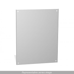 Hammond® 18P0909 Flat Inner Panel, 9 in L x 9 in W, Steel, White