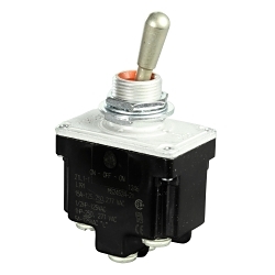 Honeywell MICRO SWITCH™ 2TL1-10 TL Series Toggle Switch, 277 VAC, 250 VDC, 20 A, 50/60 Hz, DPDT Contact