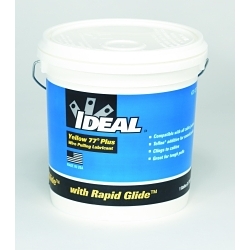 IDEAL® Yellow 77® Plus 31-391 Wire Pulling Lubricant, 1 gal Pail, Paste Form, Yellow, 0.93