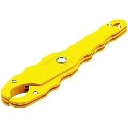 IDEAL® Safe-T-Grip® 34-002 Medium Fuse Puller, 1/2 to 1 in Dia Fuse, 7-1/2 in OAL, Glass Filled Polypropylene