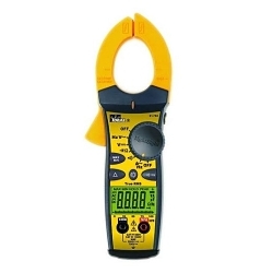 IDEAL® TightSight® 61-763 Clamp Meter, 0 to 750 VAC, 0 to 999 VDC, 0 to 660 A AC/DC, 0 to 999.9/1000 to 9999 Ohm, 20 to 400 Hz, 1.42 in Jaw, Backlit LCD Display