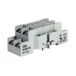 IDEC SH2B-05 SH Series Blade Socket Relay, 10 A