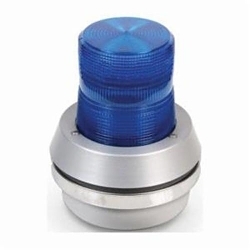 Edwards Signaling™ XTRA-BRITE™ 51XBRFA120A Combination Flashing LED Beacon With Horn, 120 V AC, LED/Audible Alarm Lamp, 95/85 dB Sound, Surface Mount, Amber Lens, cULus Listed