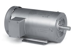 Baldor-Reliance CSSEWDM3613T Type 3634M Continuous Duty AC Motor, TEFC Enclosure, 5 hp, 208/230/460 VAC, 60 Hz, 3 ph Phase, 184TC Frame, 3500 rpm Speed, C-Face Foot Rigid Base Mount