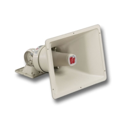Federal Signal AudioMaster® AM30 Public Address Speaker, 30 W Power Output, 400 to 6500 Hz, 112/122 dB Sound