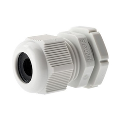 Banner Engineering SI-QS-M20 Conduit Adapter, 1/2 to 14 in, NPT Thread, Plastic