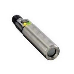 Banner Engineering T-Gage® M18TUP8Q Non Contact Temperature Sensor, 18 mm Sensing Distance, 0 to 10 VDC