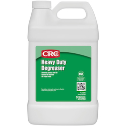 CRC® 03096 Chlorinated Heavy Duty Non-Flammable Degreaser, 1 gal Bottle, Moderate Odor/Scent, Clear, Liquid Form