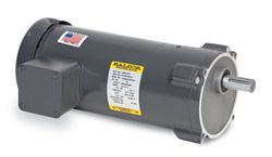 Baldor-Reliance GMP3332 Continuous Duty Parallel Shaft AC Gearmotor, 208/230/460 VAC, 0.33 hp, 20:1 Gear Ratio, 86 rpm Max, 218 in-lb Torque