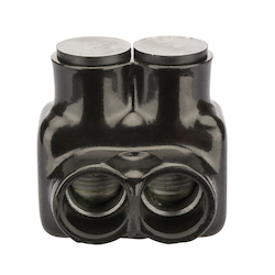NSI Polaris™ IT-500 IT Series Double Sided Entry Insulated Multi-Tap Connector, 4 AWG to 500 kcmil Aluminum/Copper Conductor, Plastisol