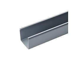 Panduit® FS2X1LG6NM Type FS Base Solid Wall Wiring Duct, 2-1/4 in W x 1.12 in D, PVC