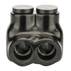 NSI Polaris™ IT-3/0 IT Series Double Sided Entry Insulated Multi-Tap Connector, 6 to 3/0 AWG Aluminum/Copper Conductor, Plastisol