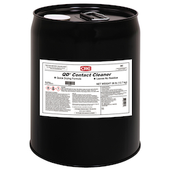 CRC® 1003219 QD® Extremely Flammable Contact Cleaner, 5 gal Pail, Solvent Odor/Scent, Clear, Liquid Form