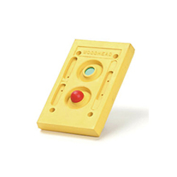 Woodhead® Super-Safeway® 4032 130126 2-Button 1-Speed Weather-Resistant Pushbutton Cover, For Use With FS/SD Boxes, 250 VAC, Rubber