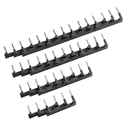 GE GPB1B04A Surion Series Pin Main Busbar, For Use With Surion (4) GPS1 Manual Motor Starter + Frontal Auxiliaries