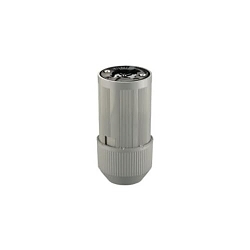 EATON Arrow Hart™ 20415N Power-Lock Locking Plug, 600 VAC, 250 VDC, 30/20 A, 3 Poles, 4 Wires, Gray