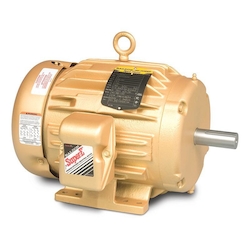 Baldor-Reliance Super-E® EM2333T Type 0942M Continuous Duty AC Motor, TEFC Enclosure, 15 hp, 208/230/460 VAC, 60 Hz, 3 ph Phase, 254T Frame, 1765 rpm Speed, F1/Foot Rigid Mount