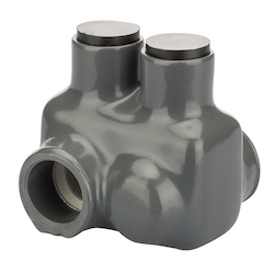 NSI Polaris™ ITG-3/0 ITG Insulated Multi-Tap Connector, 4 to 3/0 AWG (Class B, C, D)/2 to 2/0 AWG (Class K, M, I) Copper Conductor, Plastisol