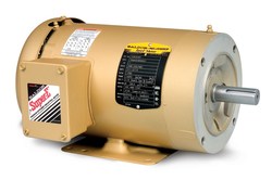 Baldor-Reliance Super-E® CEM3546 Type 3520M Continuous Duty AC Motor, TEFC Enclosure, 1 hp, 208/230/460 VAC, 60 Hz, 3 Phase, 56C Frame, 1760 rpm Speed, C-Face Foot Rigid Base Mount