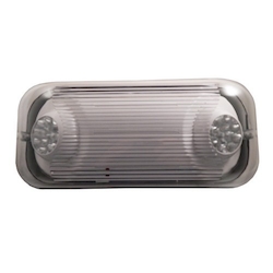 MORRIS 73398 Emergency Light, LED Lamp, 120/277 V AC, Thermoplastic